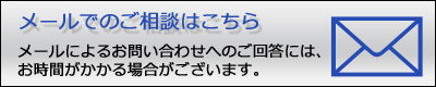 メールによるお問い合わせへのご回答には、お時間がかかる場合がございます。